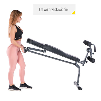 Exercise Bench, Adjustable, Foldable, Home Gym