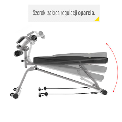 Exercise Bench, Adjustable, Foldable, Home Gym