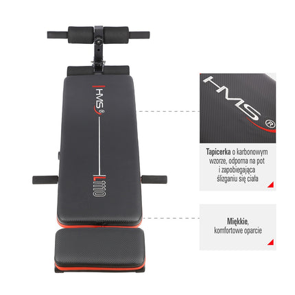 Exercise Bench, Adjustable Weight Lifting Bench