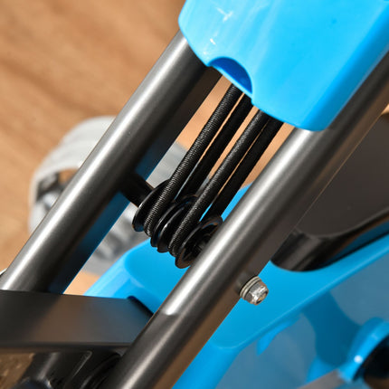 Exercise bike with adjustable resistance and LCD screen