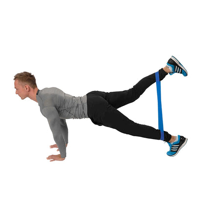 Exercise Rubber Band, Blue, 600 x 50 x 0.9 mm