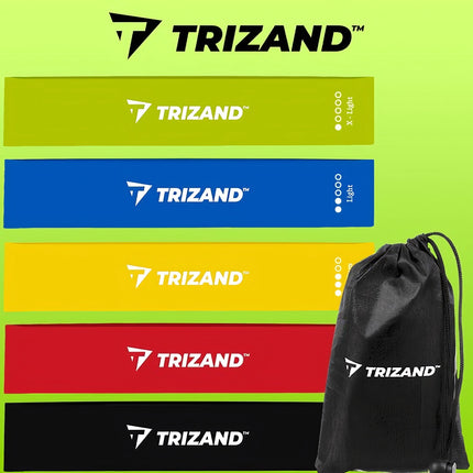 Exercise band set - 5pcs Trizand 21955