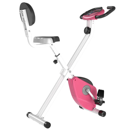 Exercise bike - 8-level magnetic resistance, adjustable height