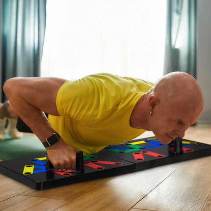 Exercise equipment push-up board