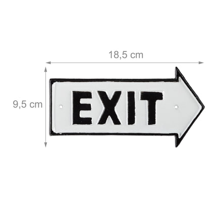 Exit Sign Arrow