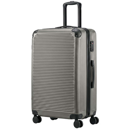 Expandable Hardshell Suitcase, 77 cm, Dark Grey, TSA Lock