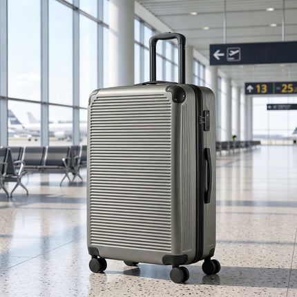 Expandable Hardshell Suitcase, 77 cm, Dark Grey, TSA Lock