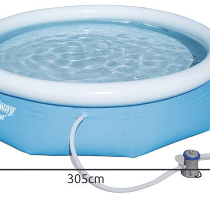 Expansion pool with a pump 305x76cm - BESTWAY 57270