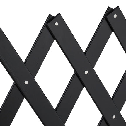 Extendable Bamboo Safety Gate in Black