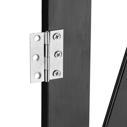 Extendable Bamboo Safety Gate in Black