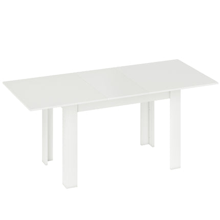 Extendable Dining Table, 140-180 x 80 cm, White