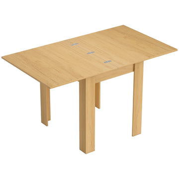 Extendable Dining Table, Space-Saving for 4–6 People