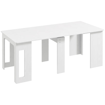 Extendable Dining Table, White, 60-180 x 85 x 75 cm
