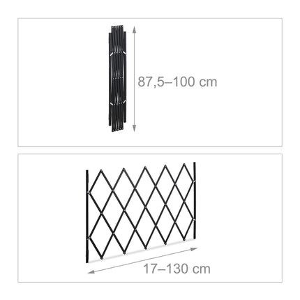 Extendable Dog Barrier, Natural Bamboo