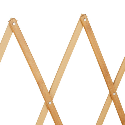 Extendable Dog Barrier, Natural Bamboo