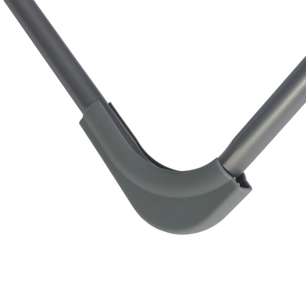 Extendable Metal Clothes Drying Rack, 18m, Grey