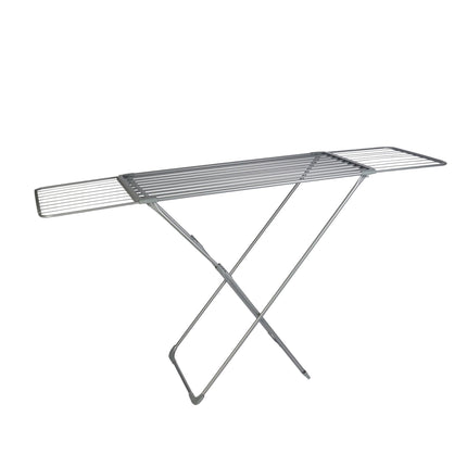 Extendable Metal Clothes Drying Rack, 18m, Grey