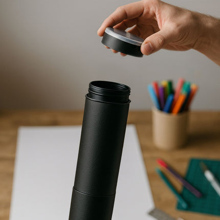 Extendable Poster Tube with Strap – Telescopic Function
