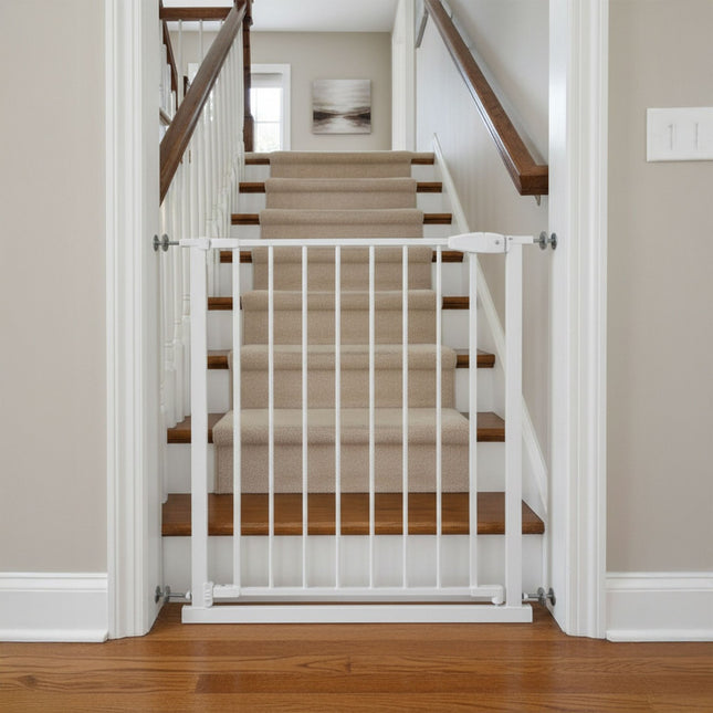 Extendable Safety Gate for Doors & Stairs, 75–100 cm