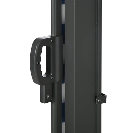 Retractable side awning, 300x160 cm UV & Wind protection