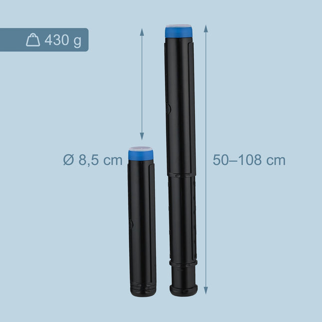 Extendable Telescopic Poster Tube with Strap