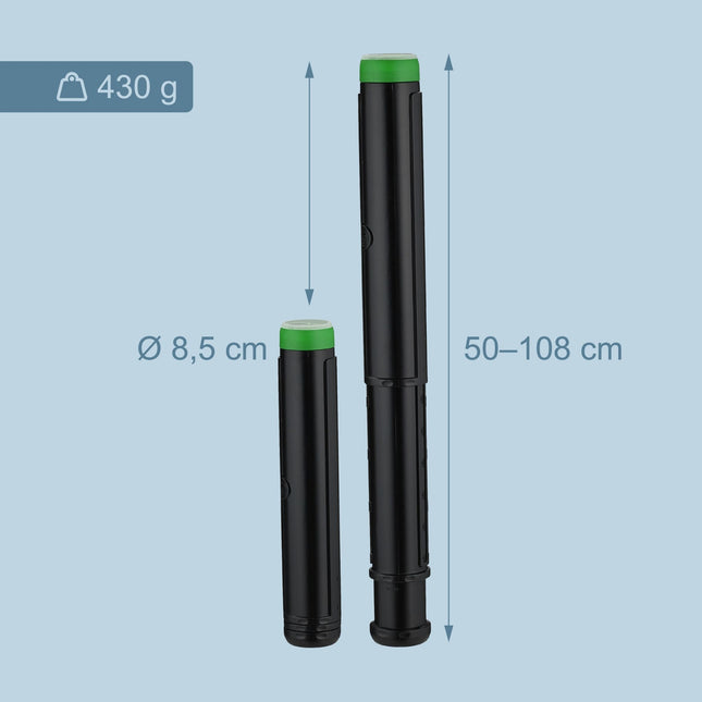 Extendable Telescopic Poster Tube with Strap