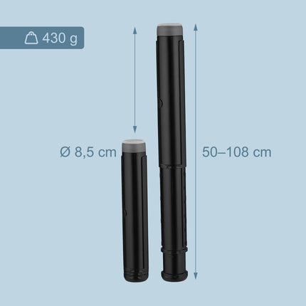Extendable Two-Tone Telescopic Poster Tube