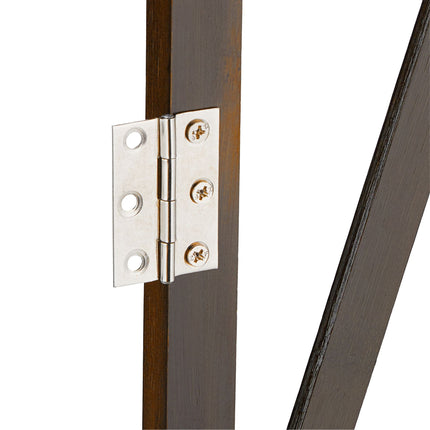 Extendable dog guard in brown