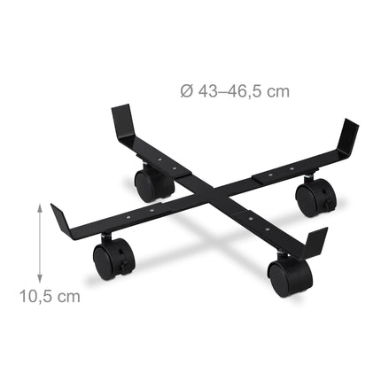 Extendable flower cart set of 2