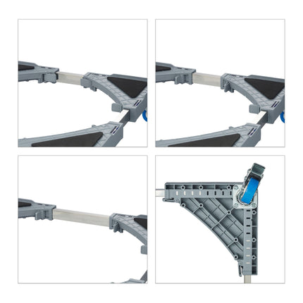 Extendable square plant roller