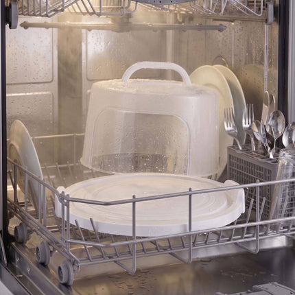Extra-Tall Cake Dome, Airtight Tiered Cake Carrier