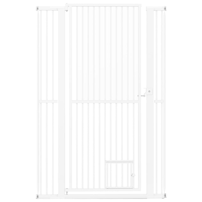 Extra Tall Pet Gate, Metal, 77-104cm Wide, 150cm High