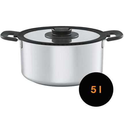 FF pot 5 L with lid