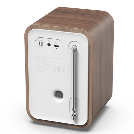 FM/DAB+ Radio Bluetooth Wood/White