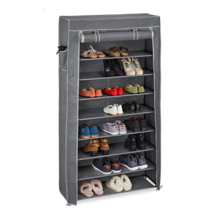 Fabric Shoe Rack, 9 Shelves for 36 Pairs