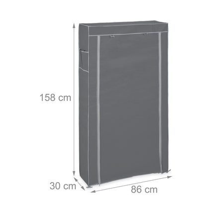 Fabric Shoe Rack, 9 Shelves for 36 Pairs