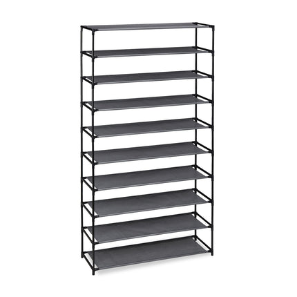 Fabric Shoe Rack, 9 Shelves for 36 Pairs