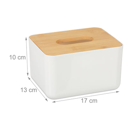 Fabric box with lid