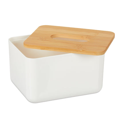 Fabric box with lid