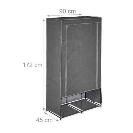 Fabric cabinet with 6 compartments