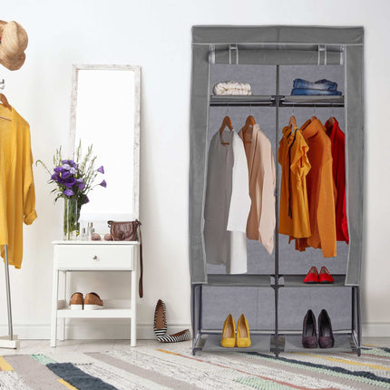Fabric cabinet with 6 compartments