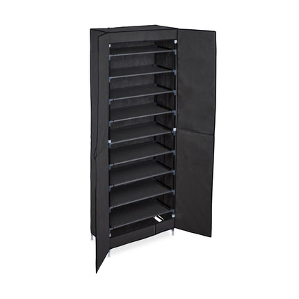Fabric shoe cabinet for 30 pairs of shoes