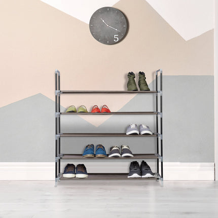 Fabric shoe rack for 50 pairs of shoes