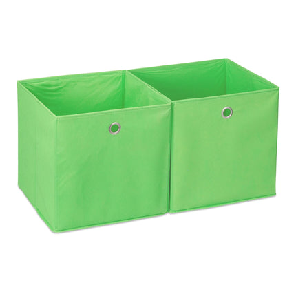 Fabric storage box, 2 drawers