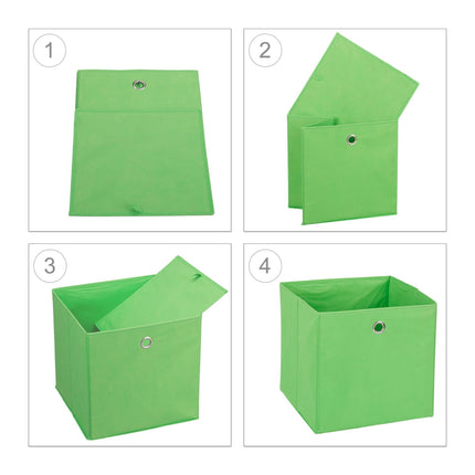 Fabric storage box, 2 drawers