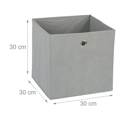 Fabric storage box, 2 drawers