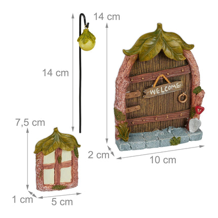 Fairy door set "Ceiling of leaves"