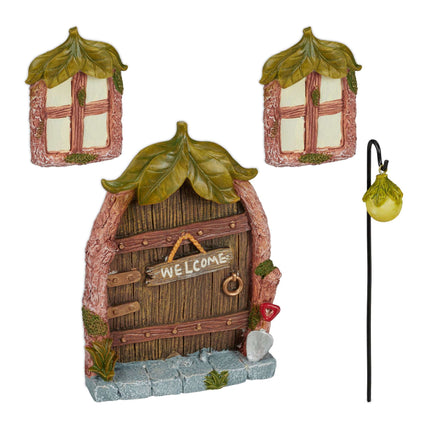 Fairy door set "Ceiling of leaves"