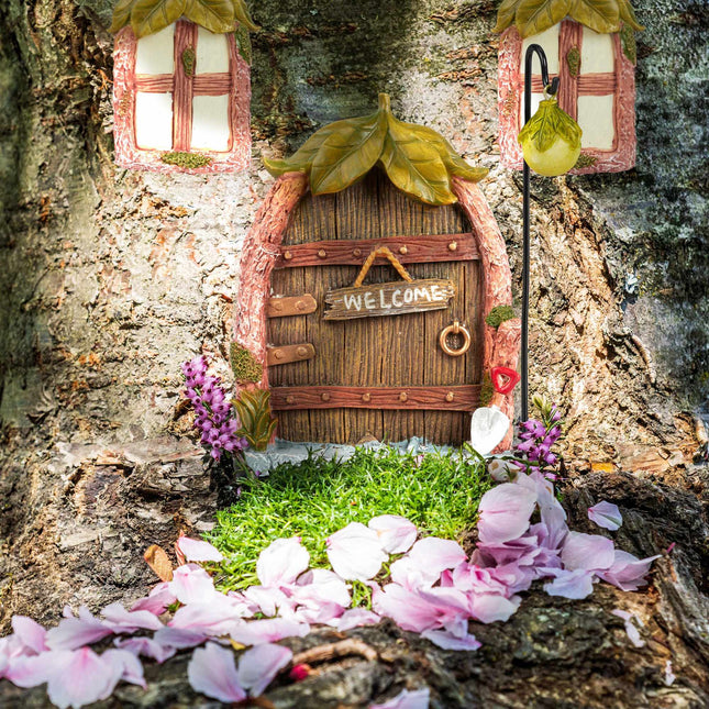 Fairy door set "Ceiling of leaves"