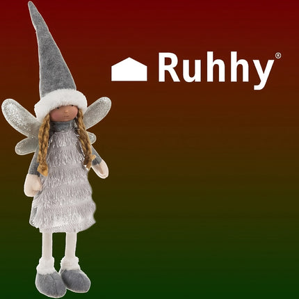 Fairy - gray Christmas figurine Ruhhy 22343